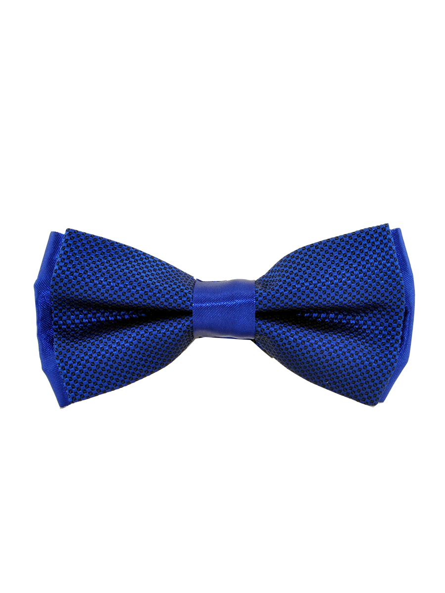 Детская галстук-бабочка жаккардовая текстурная синяя описание: Состав - Жаккард, Размер - 10 см х 5 см, Цвет - синий, Страна производства - Турция;