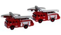Запонки пожарные машины, Материал: Ювелирная сталь 316L Покрытие эмаль, Цвет: Красный, Размеры: 15 мм х 15 мм, вес: 11 гр., подарочная упаковка бесплатно.