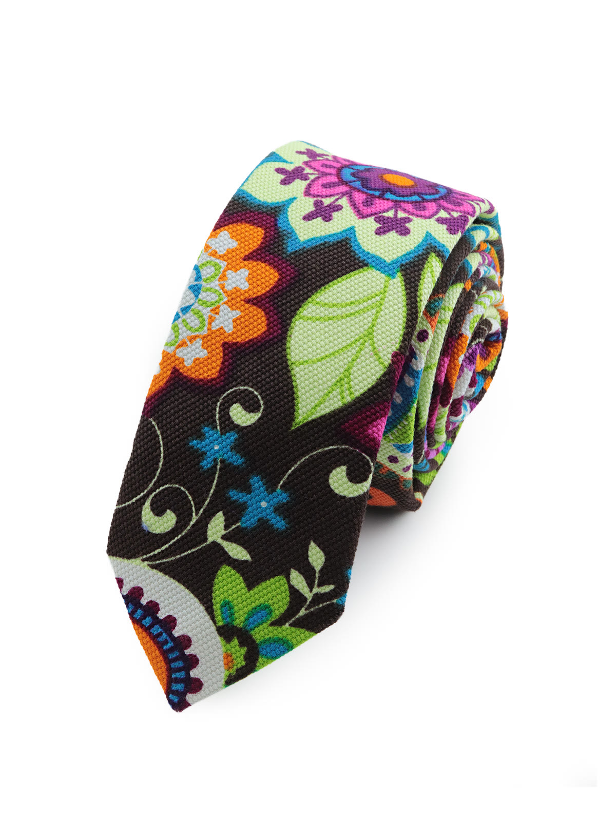 Галстук коричневый в цветочек описание: Фасон - , Материал - Полиэстер, Цвет - Коричневый, розовый, желтый, Размер - 5 см х 150 см, Страна производства - Россия.