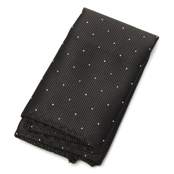 Нагрудный платок в точку черный описание: Материал - Микрофибра, Размеры - 24 см х 24 см, Страна производства - Турция;