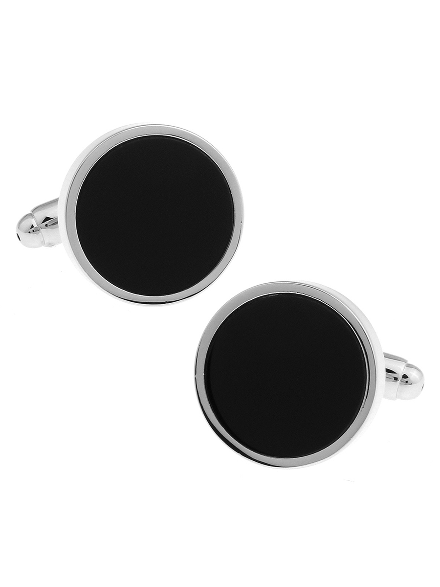 фото Запонки однотонные черная сталь в самом крупной каталоге мужских аксессуаров 2BeMan.ru фото Запонки однотонные черная сталь от 2BeMan.ru
