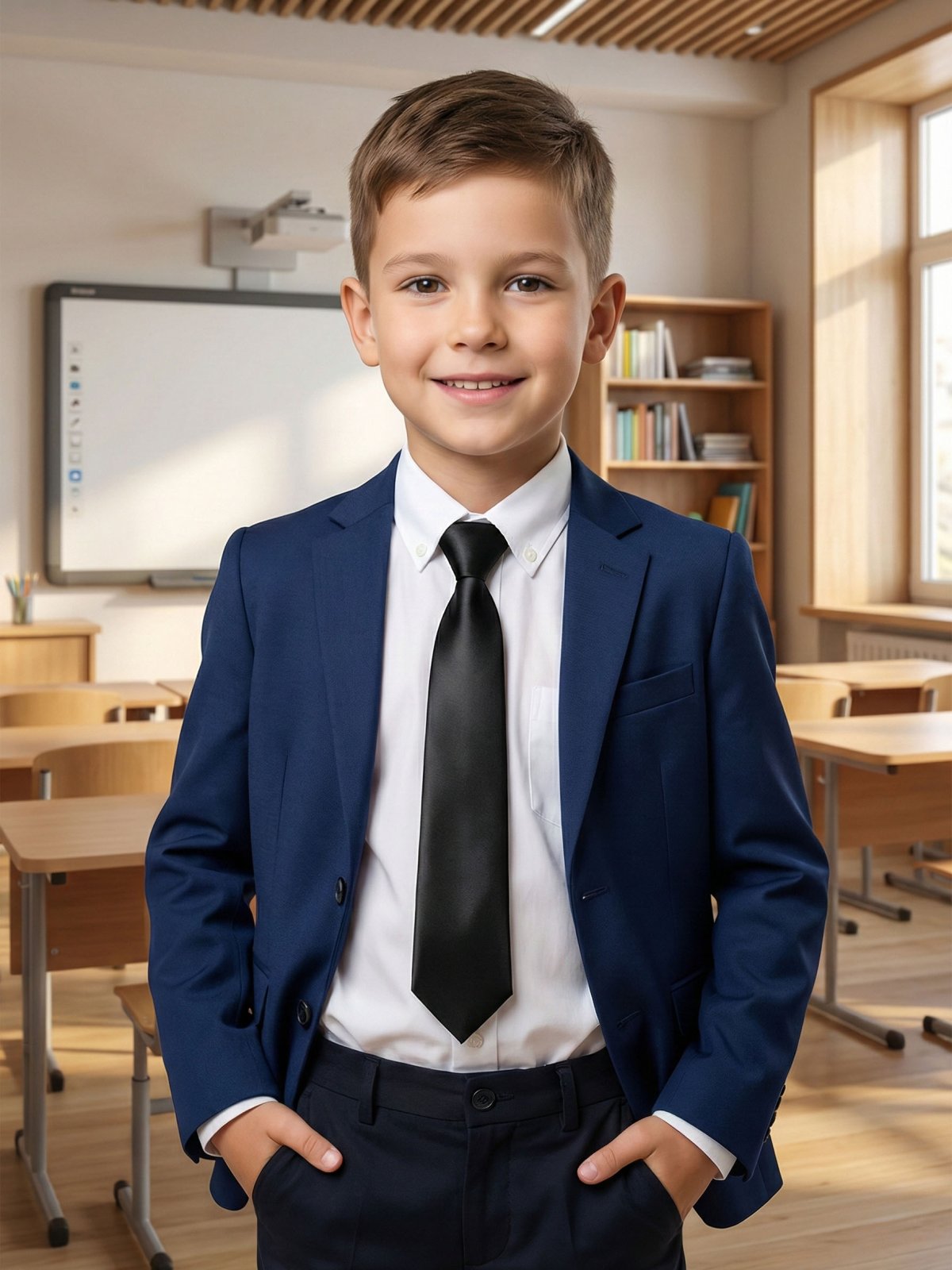 Описание Галстук детский на резинке атласный черный: Размер - Длина: 26 см, Ширина: 6 см, Цвет - Черный, Страна производитель - Россия;