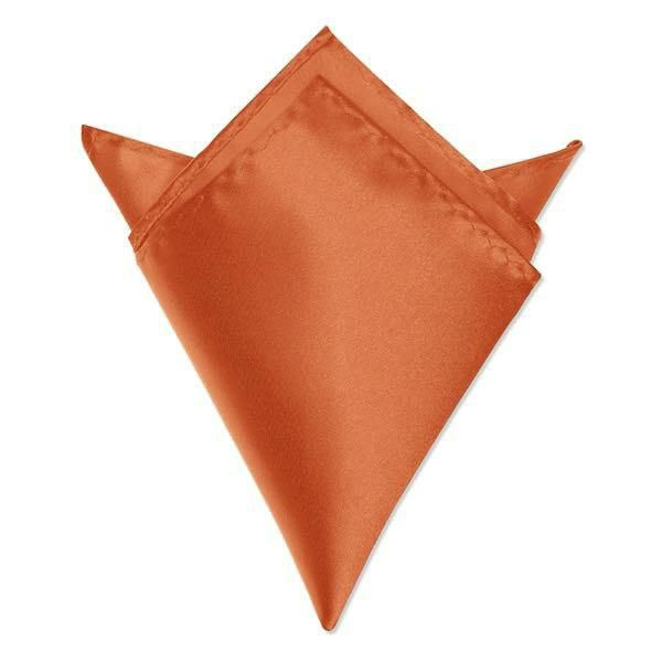 Нагрудный платок атласный оранжевый описание: Материал - Полиэстер, Размеры - 20,5 см х 20,5 см, Страна производства - Турция;