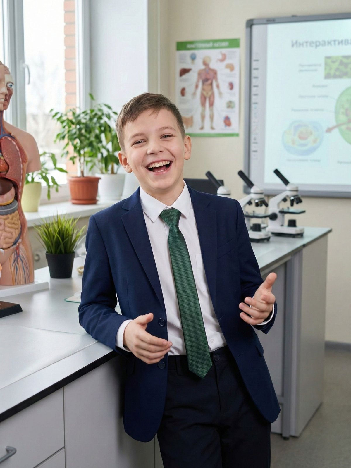 Описание Галстук детский на стяжке зеленый с клетчатой текстурой: Размер - Длина: 36 см, Ширина: 5,5 см, Цвет - Зеленый, Страна производитель - Россия;