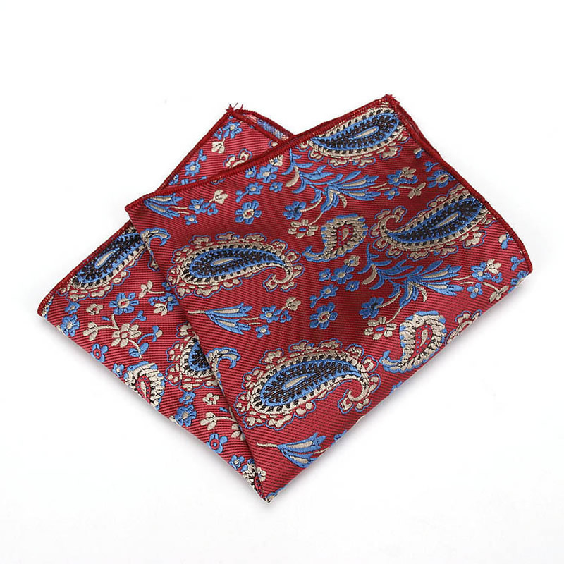 Платок в карман пиджака красный пейсли описание: Материал - Микрофибра, Размеры - 22 см. х 22 см., Страна производства - Турция;