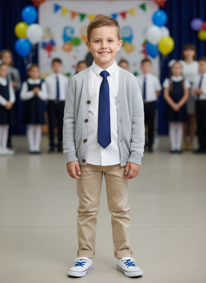 Описание Галстук детский на резинке атласный темно-синий: Размер - Длина: 26 см, Ширина: 6 см, Цвет - Темно-синий, Страна производитель - Россия;