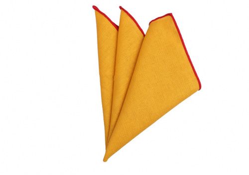 Платок в пиджак хлопковый ярко-желтый описание: Материал - Хлопок, Размеры - 24 см х 24 см, Страна производства - Турция;