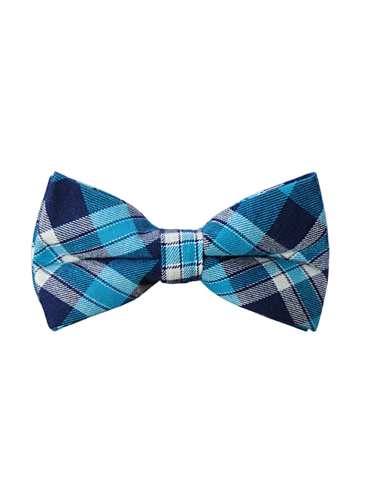 Галстук-бабочка сине-голубой в шотландскую клетку описание: Фасон - Классическая бабочка, Материал - Шерсть, Цвет - Синий, голубой, Размер - 12 см х 6 см, Страна производства - Россия.
