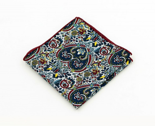 Нагрудный платок с цветочным узором описание: Материал - , Размеры - 24 см х 24 см, Страна производства - Турция;