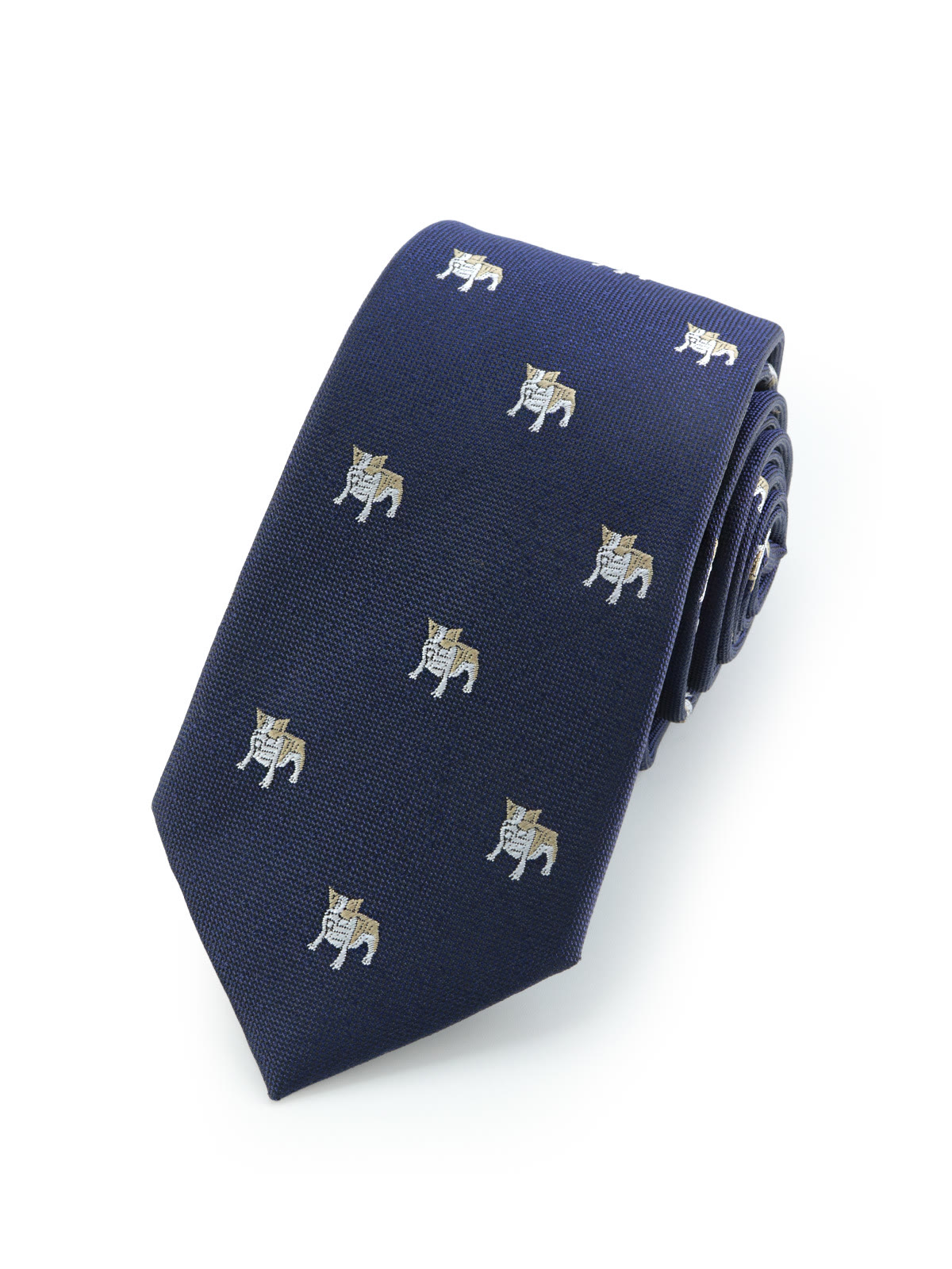 Галстук темно-синий с собачками всего за 1 300 руб руб. Галстук темно-синий с собачками описание: Фасон - Узкий галстук, Материал - Полиэстер, Цвет - Темно-синий, Размер - 6 см х 150 см, Страна производства - Россия.