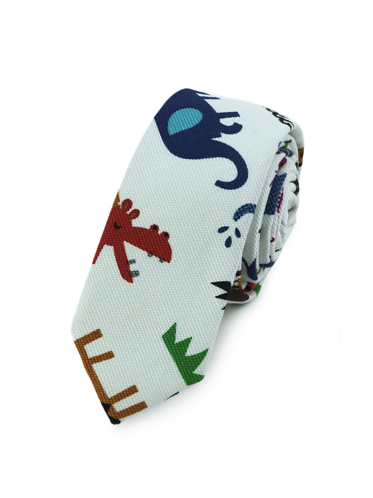 Галстук белый со зверушками всего за 1 000 руб руб. Галстук белый со зверушками описание: Фасон - Узкий галстук, Материал - Хлопок, Цвет - Белый, Размер - 5 см х 140 см , Страна производства - Россия.