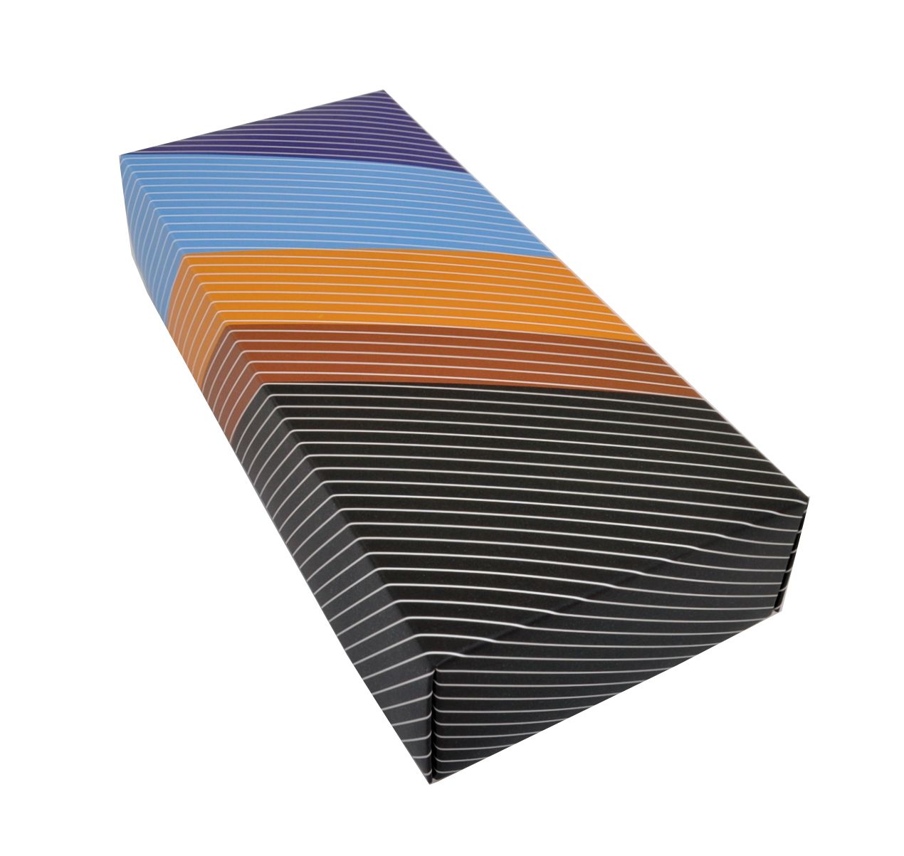 UP49 Коробка для носков с разноцветными полосками описание: Состав - Картон, Цвет - Черный, оранжевый, голубой, Размеры - ШхВхТ: 9,5 см х 22,5 см х 4,5 см, Вес - , Стоимость - 250 руб руб.;