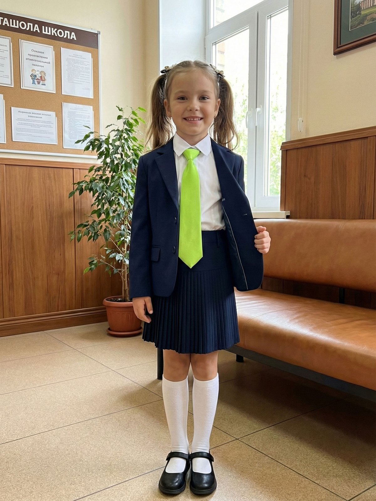 Описание Галстук детский на резинке атласный салатовый: Размер - Длина: 26 см, Ширина: 6 см, Цвет - Салатовый, Страна производитель - Россия;