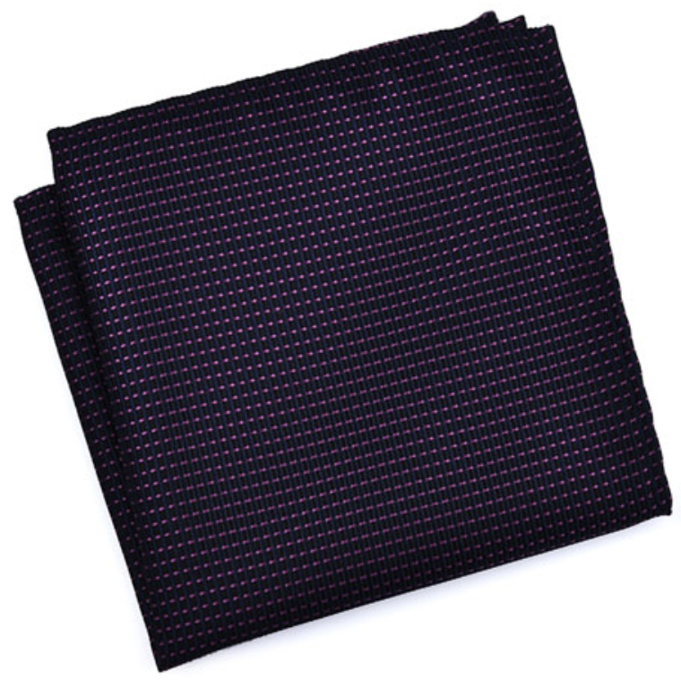 Нагрудный платок темно-синий в розовую точку описание: Материал - Вискоза, Размеры - 22 см. х 21 см., Страна производства - Китай;