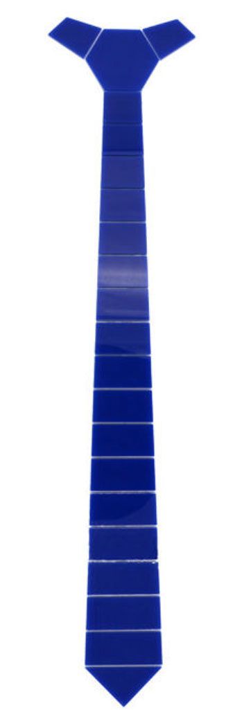 Галстук HEX классический синий описание: Фасон - HEX, Материал - Пластик, Цвет - Синий, Размер - 5,7 см. х 52 см., Страна производства - США.