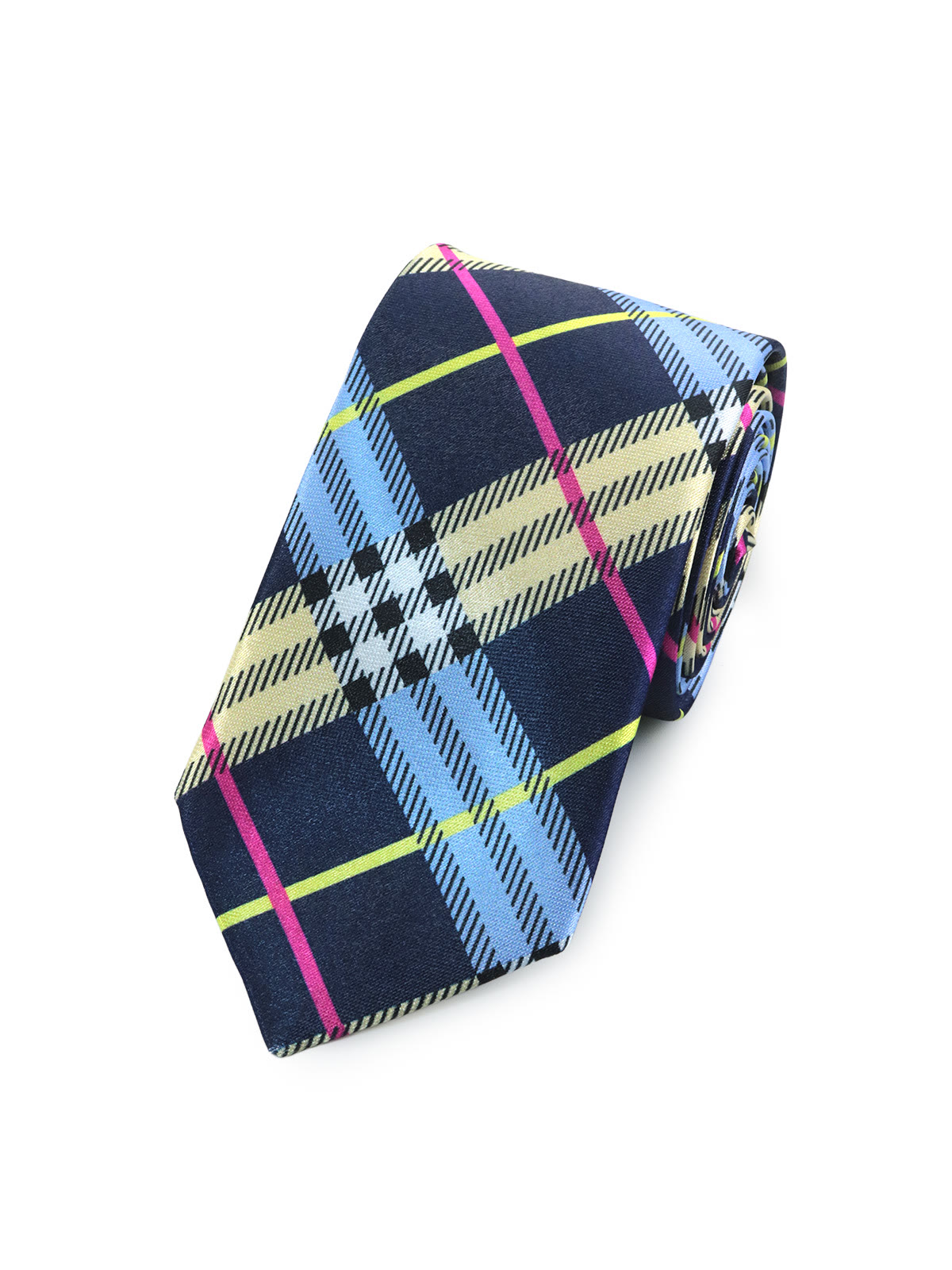 Галстук темно-синий в косую клетку всего за 800 руб руб. Галстук темно-синий в косую клетку описание: Фасон - Узкий галстук, Материал - Полиэстер, Цвет - Синий, бежевый, голубой, Размер - 5 см х 150 см, Страна производства - Россия.