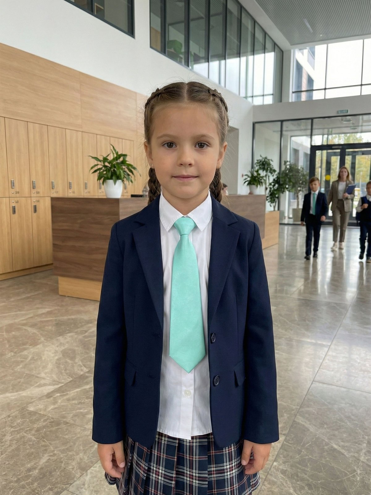 Описание Галстук детский на резинке атласный тиффани: Размер - Длина: 26 см, Ширина: 6 см, Цвет - тиффани, Страна производитель - Россия;