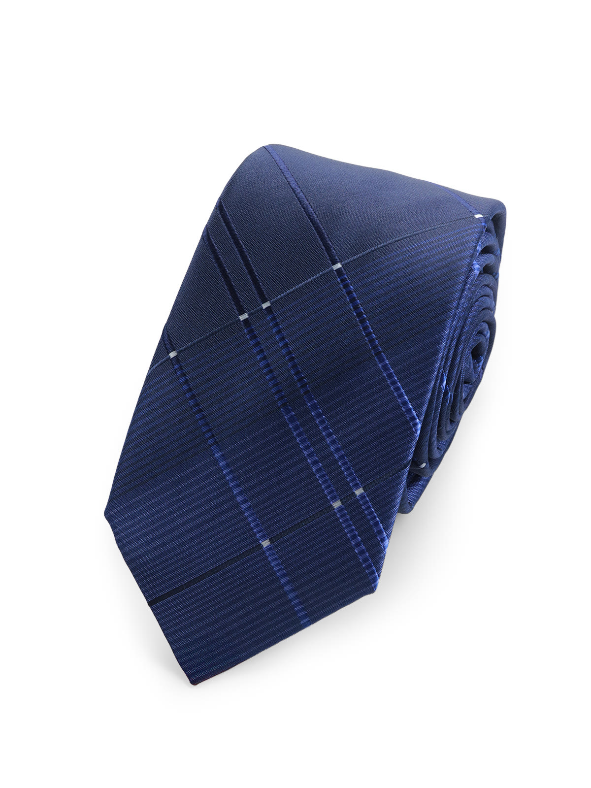 Галстук узкий темно-синий в клетку описание: Фасон - Узкий галстук, Материал - Полиэстер, Цвет - Темно-синий, Размер - 6 см х 150 см, Страна производства - Россия.