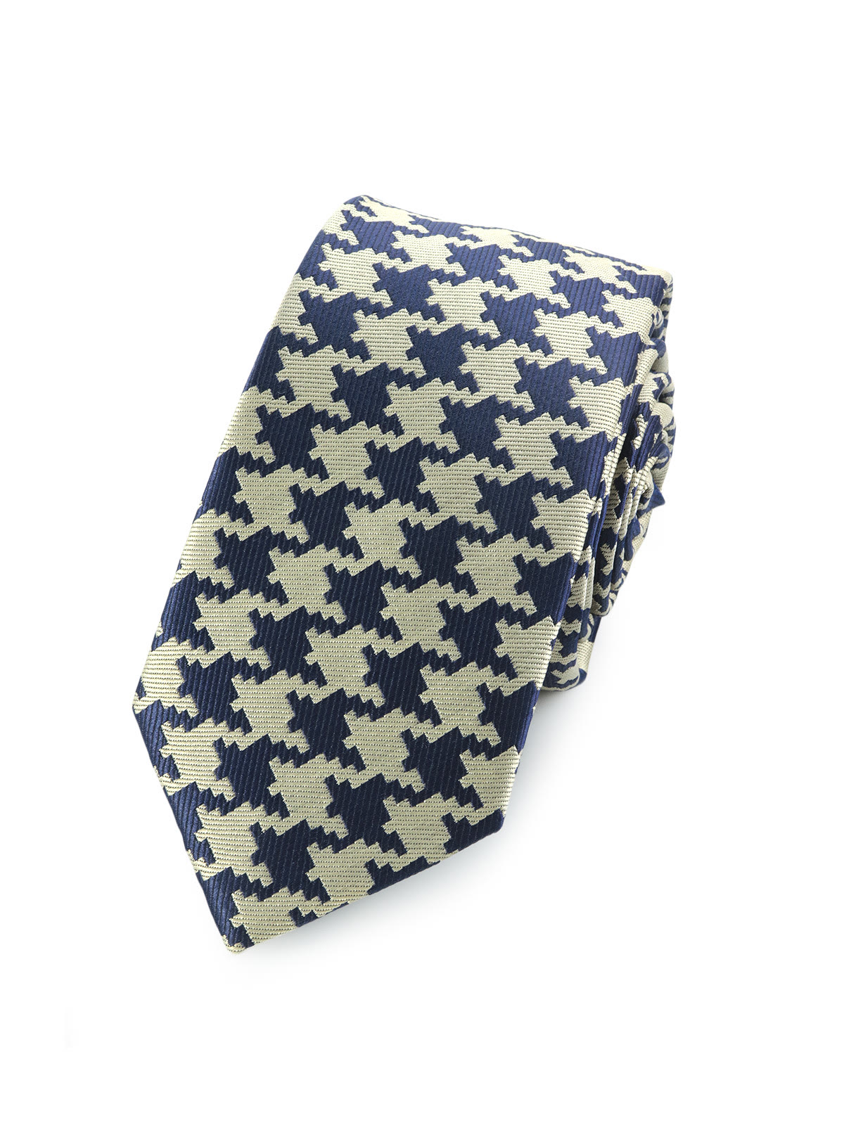 Галстук узкий кремово-синий с узором гусиная лапка всего за 1 300 руб руб. Галстук узкий кремово-синий с узором гусиная лапка описание: Фасон - Узкий галстук, Материал - Полиэстер, Цвет - Синий, кремовый, Размер - 6 см х 145 см, Страна производства - Россия.