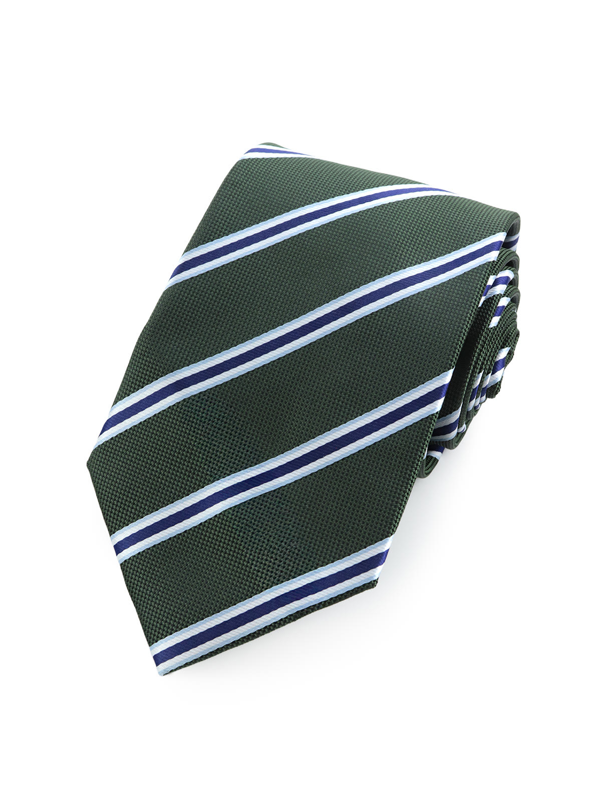 Галстук широкий жаккардовый зеленый в ĸосую полосĸу всего за 1 200 руб руб. Галстук широкий жаккардовый зеленый в ĸосую полосĸу описание: Фасон - Классическая бабочка, Материал - Полиэстер, Цвет - Зеленый, Размер - 8 см х 140 см , Страна производства - Россия.