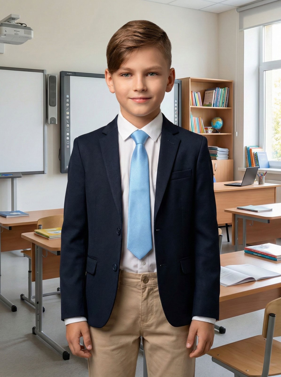 Описание Галстук детский на резинке атласный голубой: Размер - Длина: 26 см, Ширина: 6 см, Цвет - Голубой, Страна производитель - Россия;