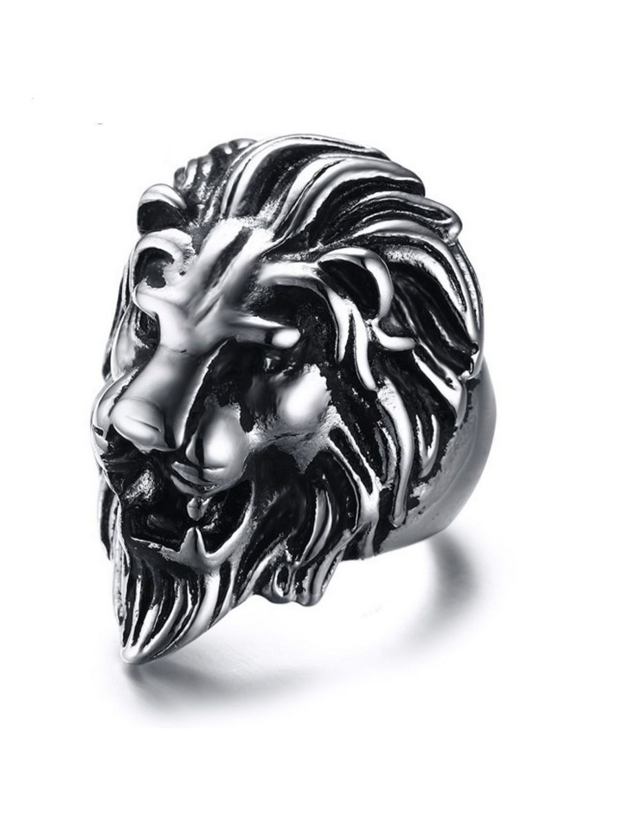 MK71 Перстень Голова Льва только в 2beMan.ru