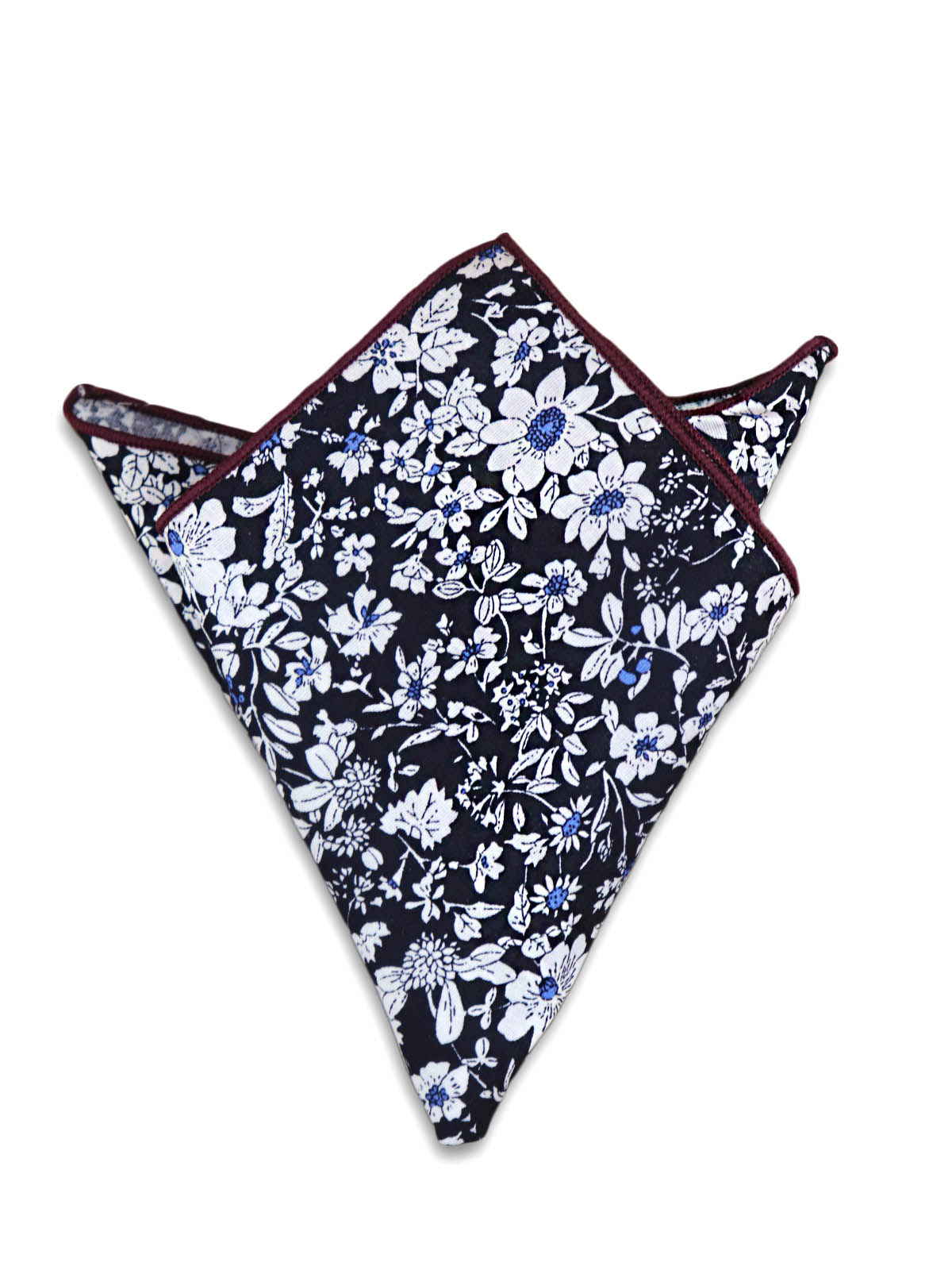 Нагрудный платок черный с цветами описание: Материал - Хлопок, Размеры - 24 см х 24 см, Страна производства - Турция;
