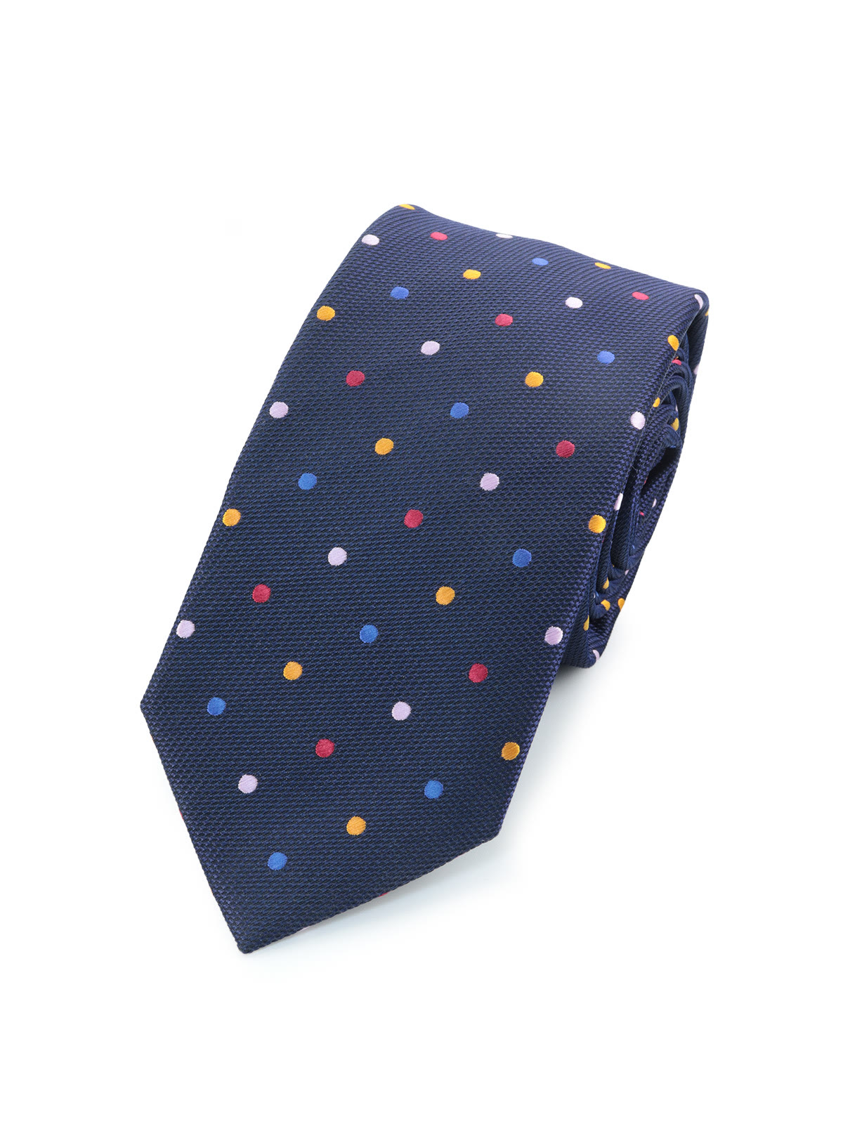 Галстук в цветной горошек всего за 1 300 руб руб. Галстук в цветной горошек описание: Фасон - Узкий галстук, Материал - Полиэстер, Цвет - Синий, Размер - 6 см х 150 см, Страна производства - Россия.