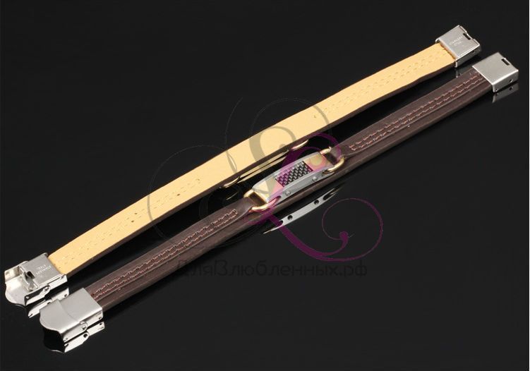 Вид браслета в длину с двух сторон