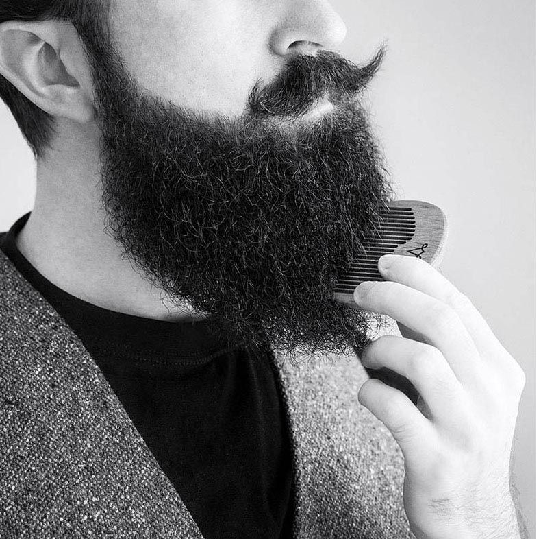 Эксклюзивный гребень для бороды – стильный подарок бородачу